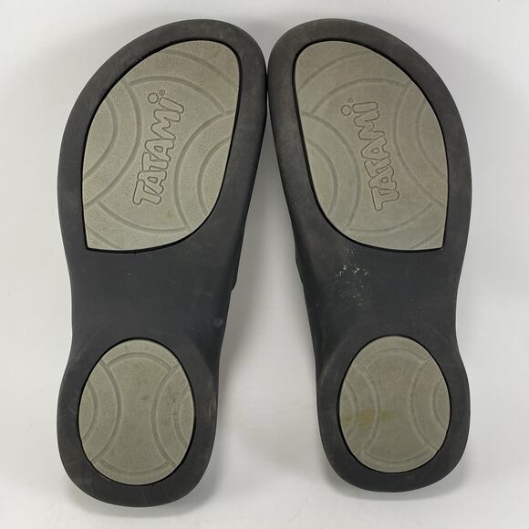 Birkenstock Tatami Slide Sandals Womens Size 40/ US 9-9.5 Narrow Wedge Black - Picture 7 of 9